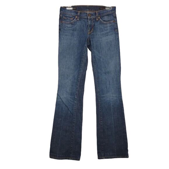 Citizens of Humanity by Jerome Dahan Kelly Low Waist Bootcut Stretch Jeans Sz 27 - Picture 1 of 10